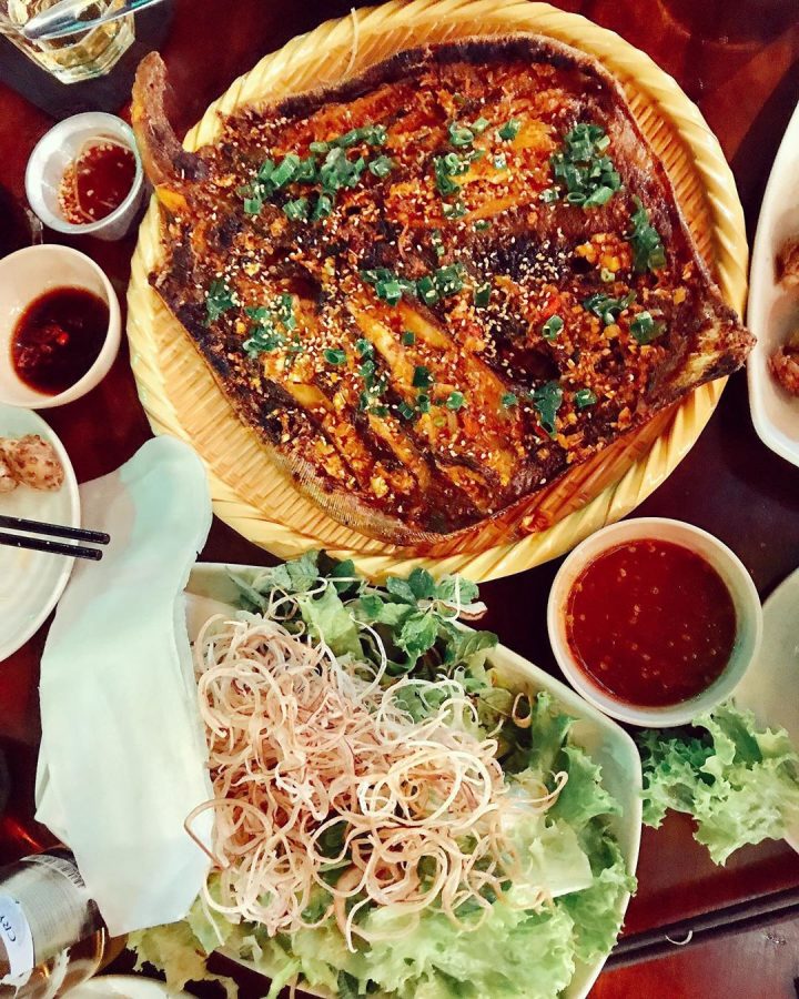 Cá đuối nướng nghệ – Món ăn kì công của người Huế